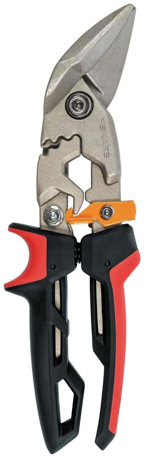 Plåtsax Fiskars Power Gear Aviation 1027211 åt vänster