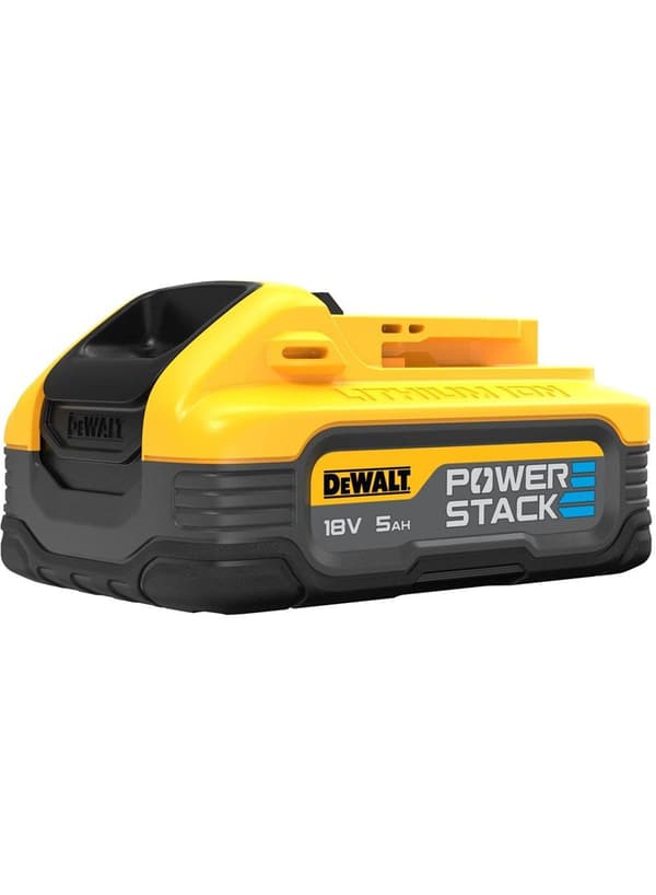 Batteri DeWalt Powerstack DCBP518; 18 V; 5,0 Ah; Li-ion