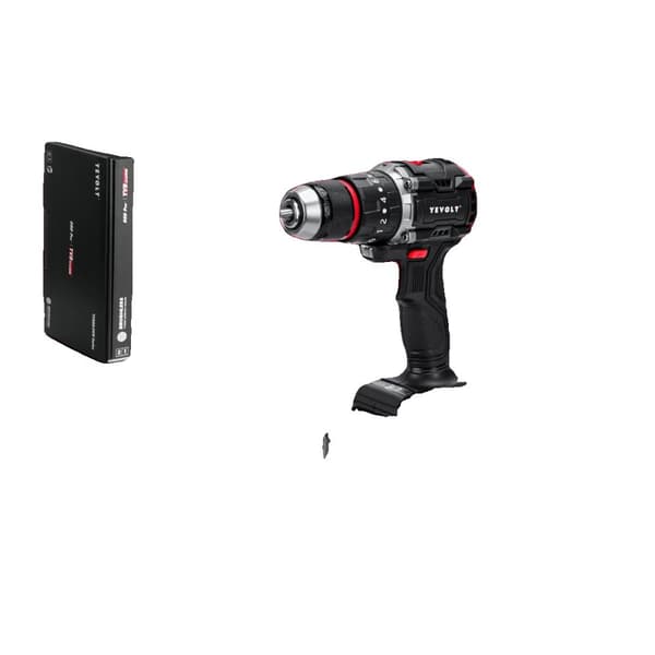 20V Borstlös Sladdlös Borrmaskin, 50 N·m Vridmoment, Lättvikts 1200g,YVGBD20DU3P2x1