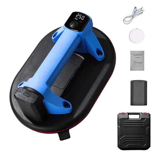 Elektrisk Vakuum Sugkopp, Hög Lastkapacitet, Intelligent Display,1*batteri