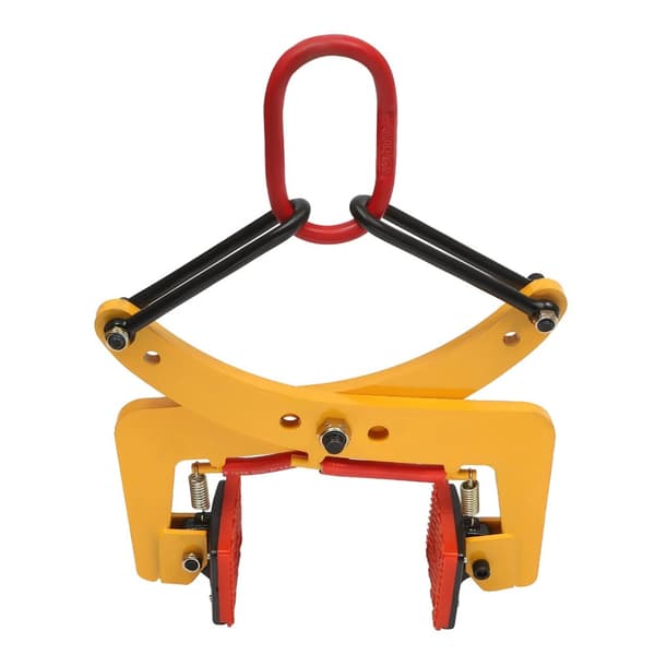 Pallet Puller Clamp, Korkea Vetokapasiteetti 280kg, Kestävä Mangaaniteräksinen Rakenne,280 kg, Keltainen