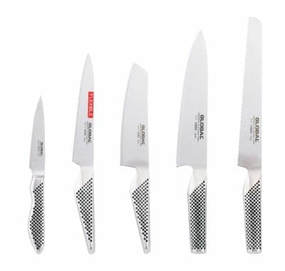 Global - Knife Set - 5 Pieces G-2, G-9, GS-5, GS-11, GS-38