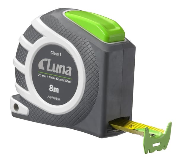 Luna LAL Auto Lock 8m målebånd