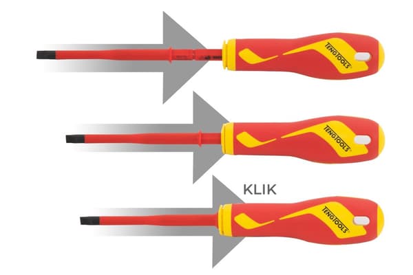 Teng Tools TTV710N 1000V skruvmejselsats