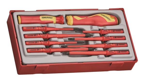 Teng Tools TTV710N 1000V skruvmejselsats