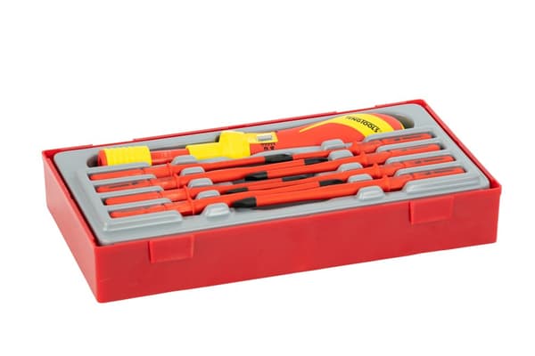 VDE 1000V Momentskruvmejselsats Teng Tools TTVSD09