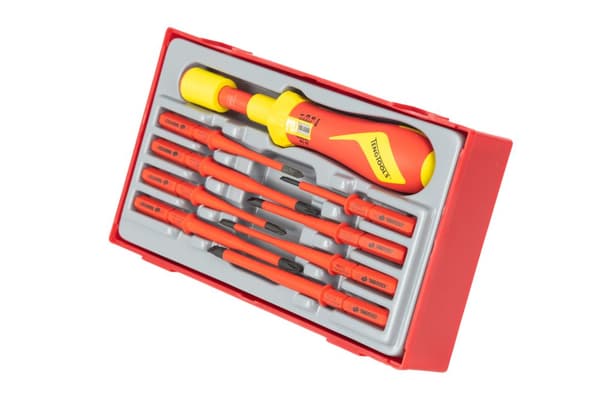 VDE 1000V Momentskruvmejselsats Teng Tools TTVSD09
