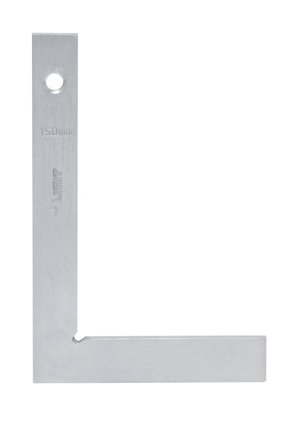 Flad vinkel med arme af lige tykkelse Limit 150x100 mm