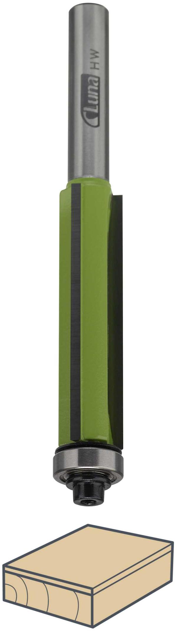 KANTFRÆSER 13/50/88/8mm nederste leje 13x5mm 3-klinge
