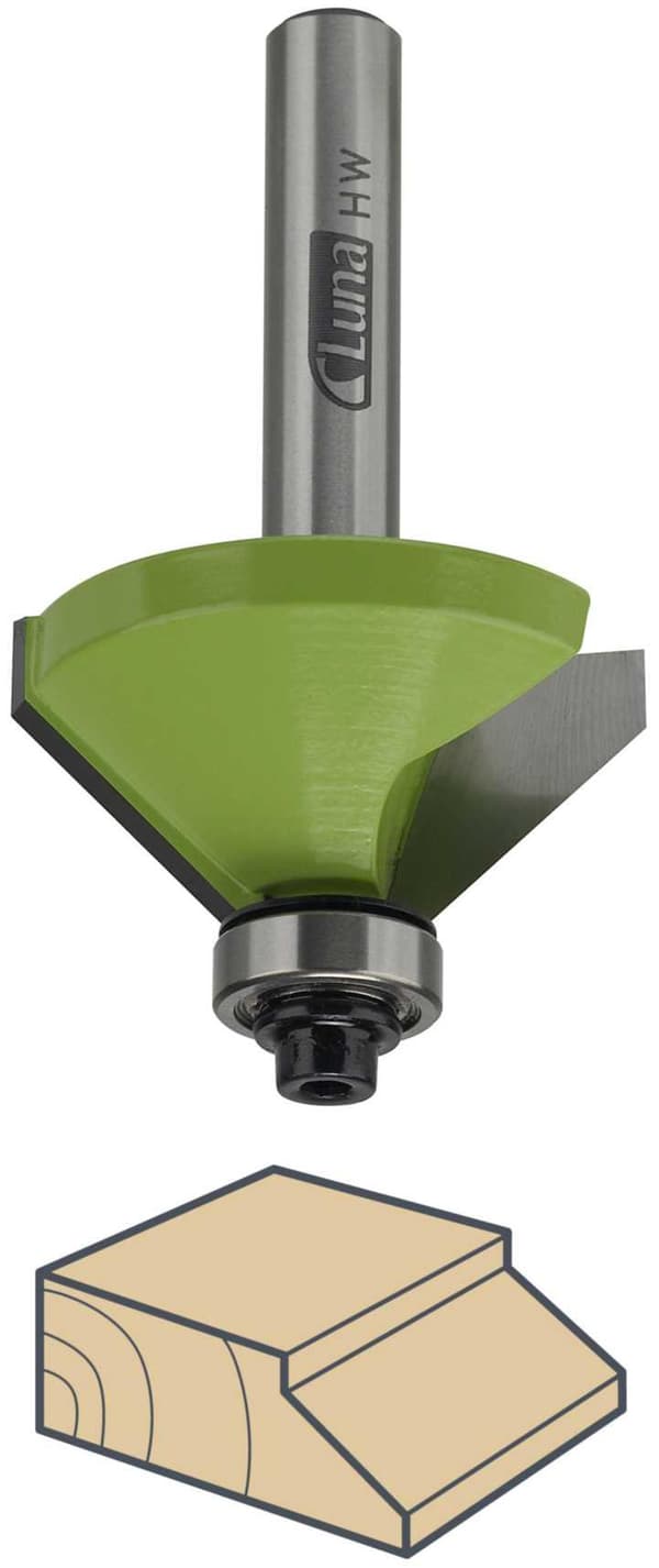 AFSNÆR 25/11,6/50/8mm nedre leje 13x5mm fasevinkel 45o