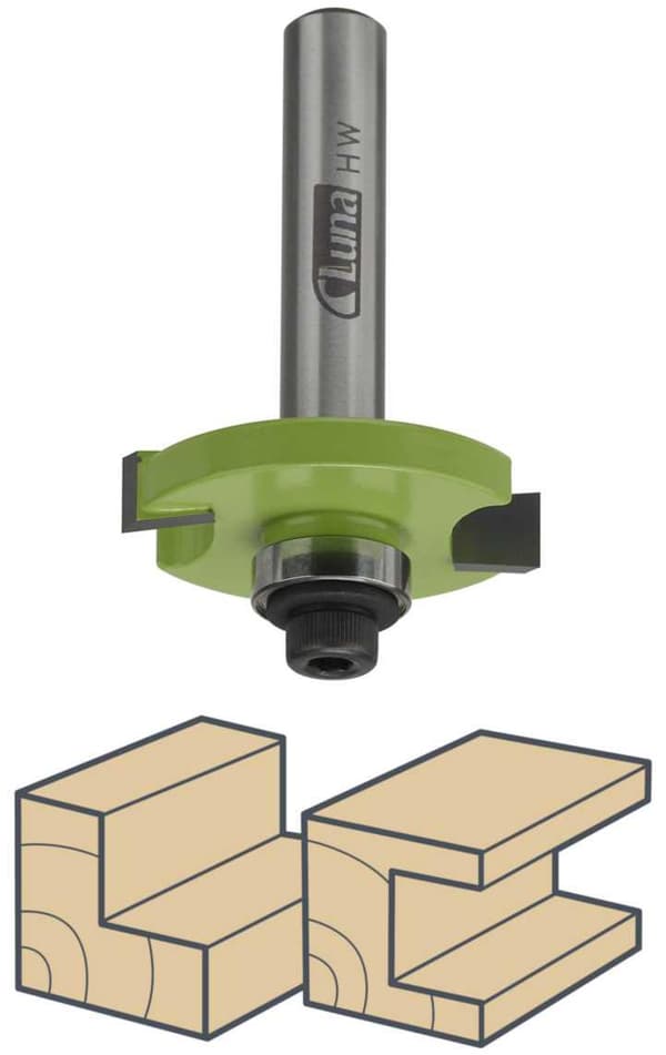 CYLINDERFRÄS 32/10/5/37/8mm nedre lager 22x8mm