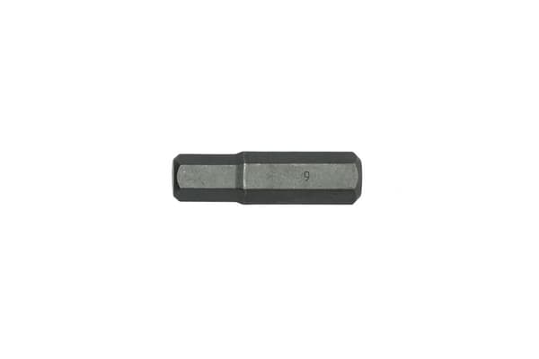 Bits för 6-hörnhylsor, längd 40 mm 9 mm