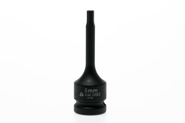Iskukanta 6-kulmainen neliömäisellä vetolaitteella 1/2"" 5 mm