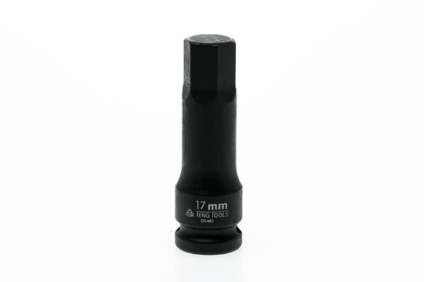 Slagmuffe 6-punkt med firkantet drev 1/2"" 17 mm