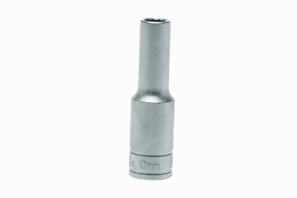 Pitkä hylsy 12-pisteinen 1/2" kahvalla 10 mm