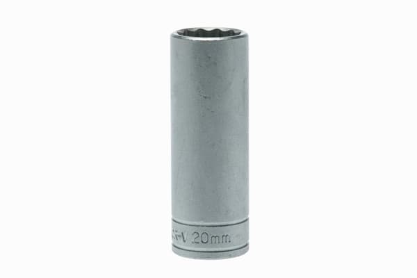 Lang fatning 12-punkts med 1/2" greb 20 mm