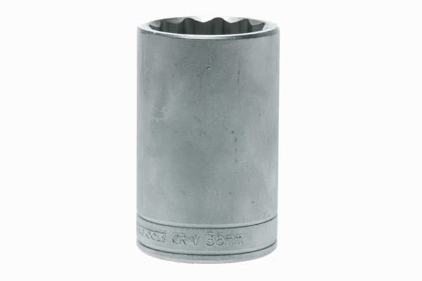 Lang fatning 12-punkts med 1/2" greb 36 mm