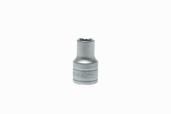 12-punkts fatning med 1/2" greb 10 mm