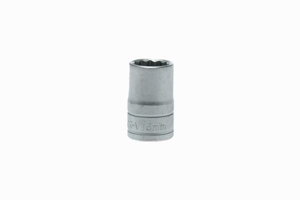 12-punkts fatning med 1/2" greb 16 mm
