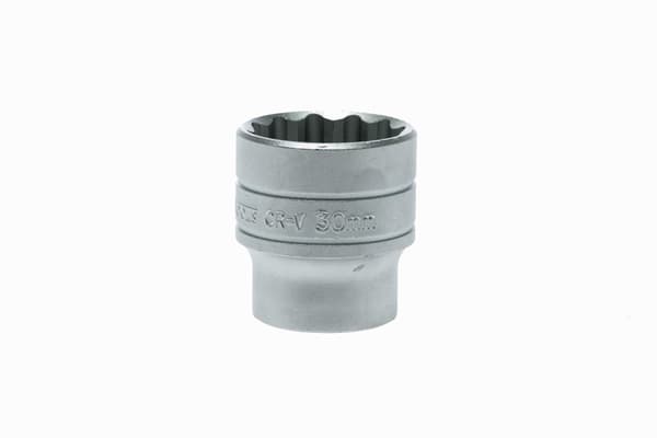 12-punkts fatning med 1/2" greb 30 mm