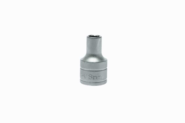 12-punkts fatning med 1/2" greb 8 mm