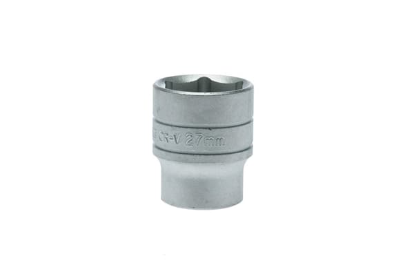 1/2" 27mm sexkantshylsa med grepp