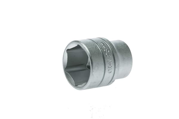 1/2" 28mm 6-pisteinen pistorasia