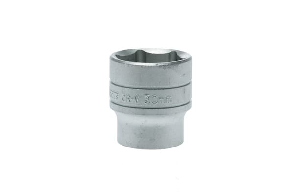 6-pisteinen pistorasia 1/2" kahvalla 30 mm