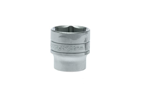 6-pisteinen pistorasia 1/2" kahvalla 32 mm
