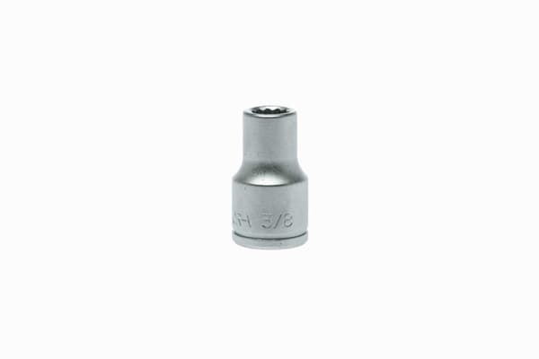 12-punkts tumshylsa med 1/2"" 3/8"" grepp