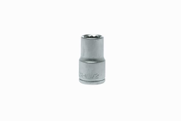 12-punkts tommestik med 1/2" greb 1/2"