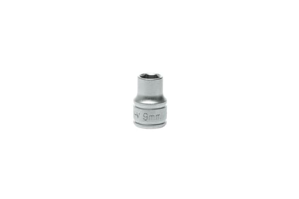 6-punkts fatning med 3/8" greb 9 mm