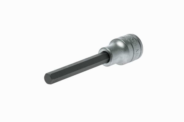 Sekskantet skaft fatning lang 8 mm 100 mm
