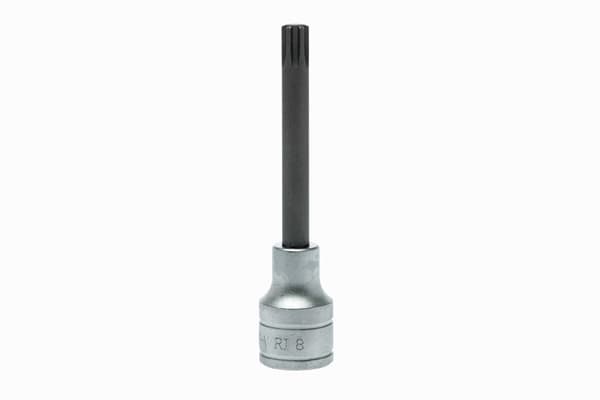 Rib långskaftssockel med 1/2" grepp #08