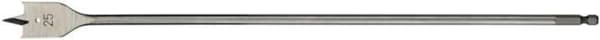 Platt träborr, lång 400/12 mm