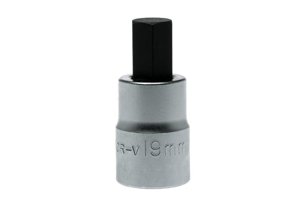 6-punkts skaftfatning med 3/4" greb 19 mm