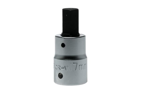 6-punkts skaftfatning med 3/4" greb 17 mm