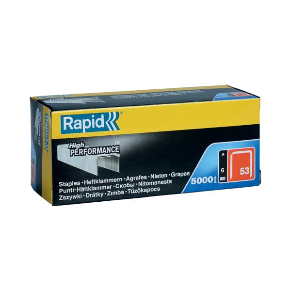 Snabbklammer av tunn tråd nr. 53 (6 mm) - förpackning om 5000 st.