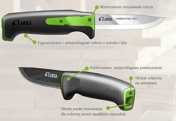 Luna Heavy-duty CS TPE -veitsi - 15 kpl