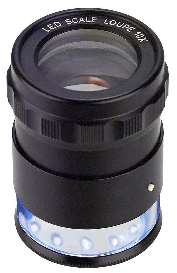 Työpajan suurennuslasi Limit 10x /25-20 mm