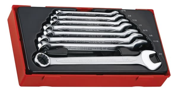 Teng Tools TT3592 8-delt tomme nøglesæt