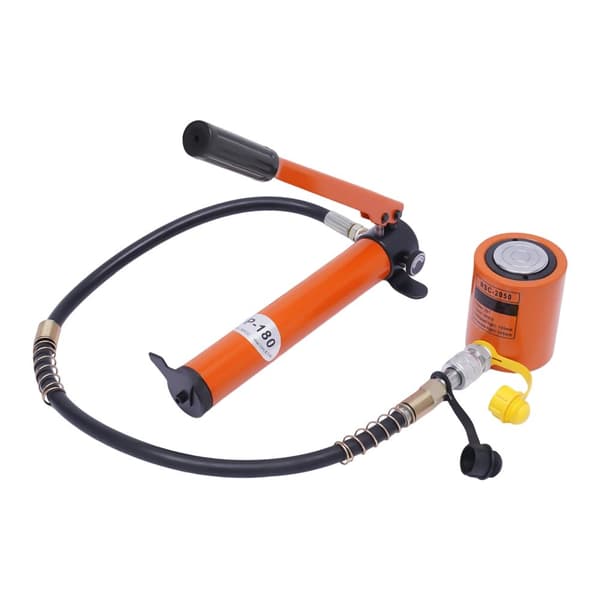 Manuell hydraulisk pumpkit, 20T tonnage, 70Mpa maximalt tryck,Apelsin