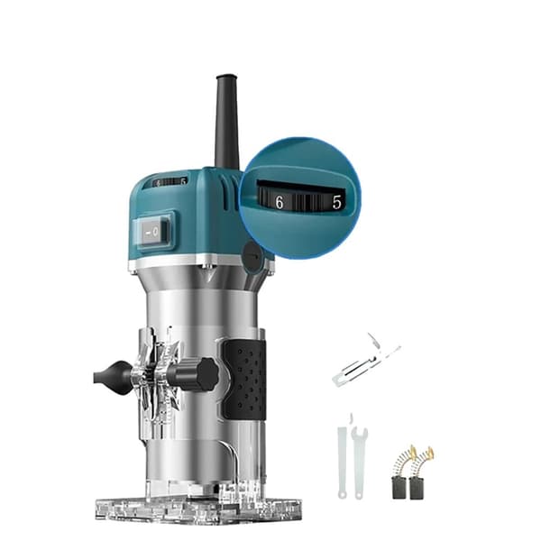 Elektrisk Trimmer, 800W Effekt, 6 Hastighedsindstillinger,6 Hastigheder 800W