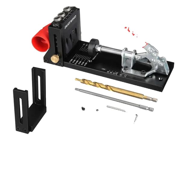 pocket hole jig kit, justerbar höjd, robust klämma,XK4-A