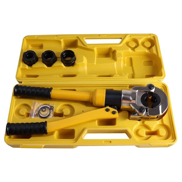 Hydrauliska Crimpverktyg, 8 Tons Kapacitet, 16-32mm Matriser, Hemma DIY Verktyg