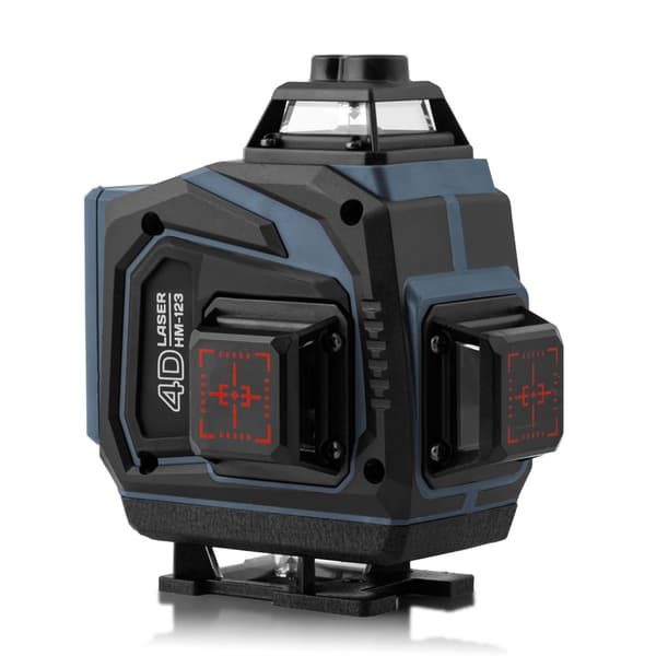 Krydslaser i etui + Humberg HM-170 stativ