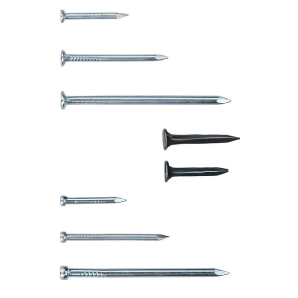 Black+Decker galvaniserade spikar och krokar - 1125 delar