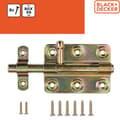 Miniatyrbilde 2 av 2: Glidestav i metall 80x59 mm - 8-pk