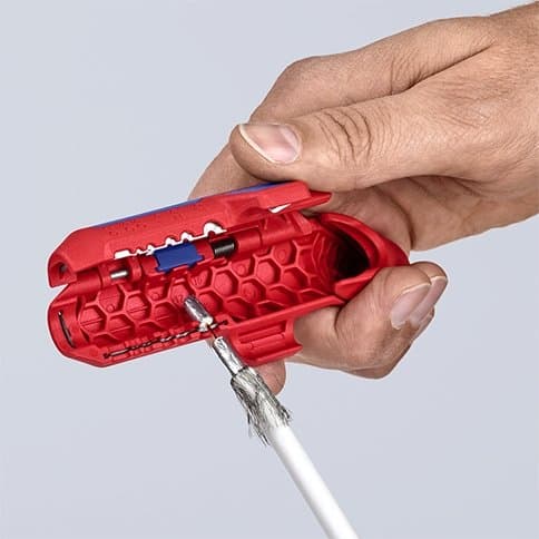 KNIPEX ErgoStrip 16 95 01 SB Universal Isoleringsafisoleringstang