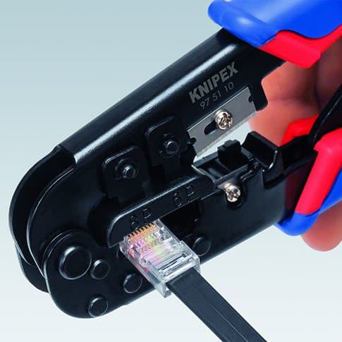 Western Knipex 97 51 10 telefonstik krympetang